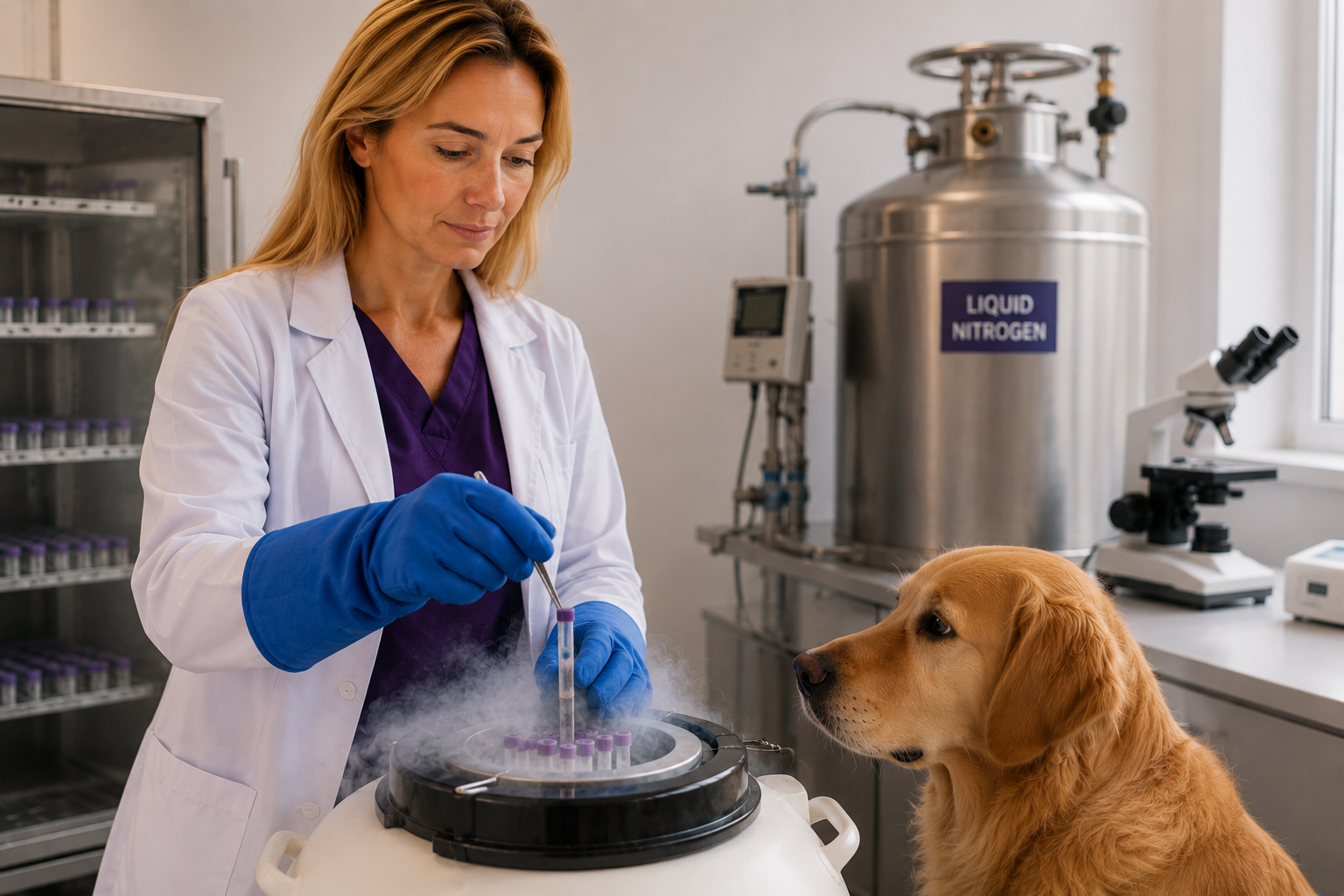 Immagine di supporto – Banca del Seme Canino